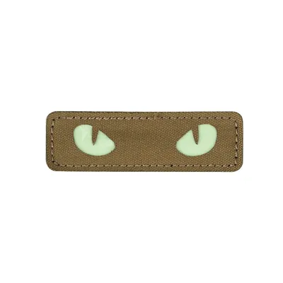 Nášivka Cat Eyes Velcro - Glow in the Dark - 101Inc