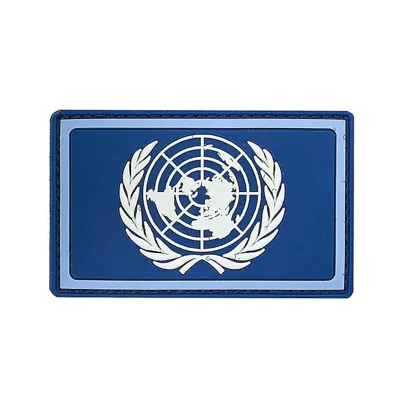 Nášivka Vlajka un Barevná Plast Velcro 8x5cm - 101Inc