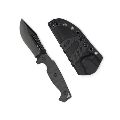 Nůž Bojový G10 RIDGE S Pouzdrem KYDEX® ČERNÝ - Mil-Tec