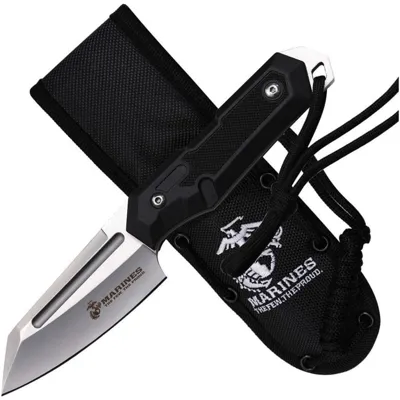 Nůž M-Fix 3009 Reverse Tanto, Černý - USMC