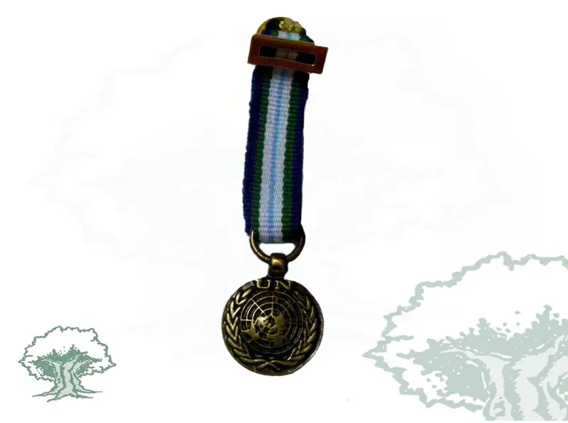 Medalla ONU (Minustah) Miniatura