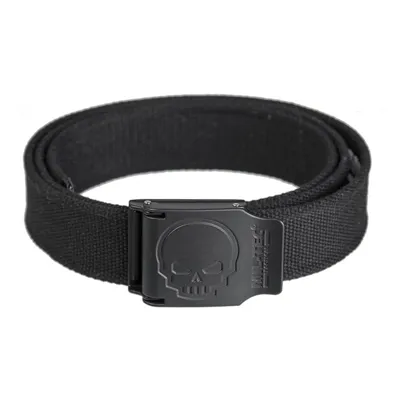 Opasek Přezka S Lebkou 40 mm 130 cm ČERNÝ - Mil-Tec