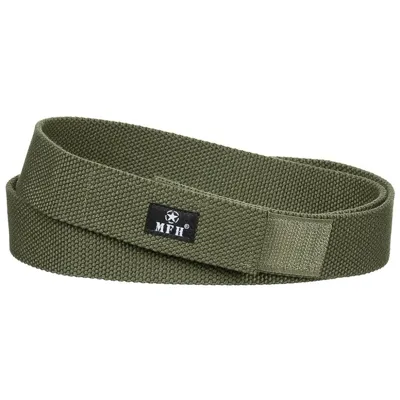 Opasek Se Suchým Zipem Šíře 32 mm Zelený - MFH