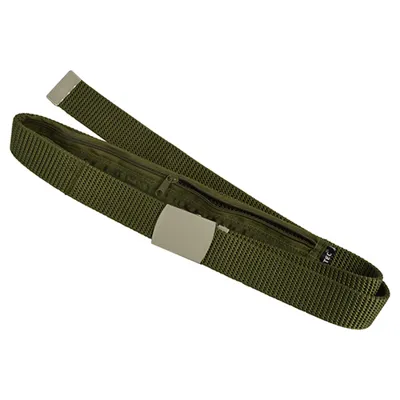 Opasek US 30mm Se Skrytou Peněženkou Zelený - Mil-Tec