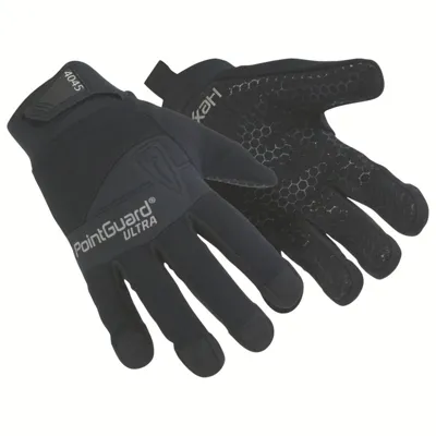 Rukavice Taktické Hexarmor® Pointguard® ULTRA 4045 ČERNÉ - Barva: ČERNÁ -, Velikost: 8 - Uvex