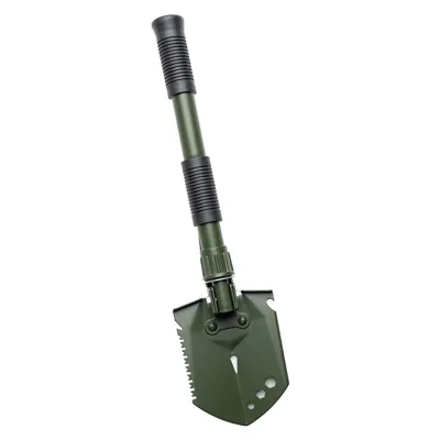 Rýček Mini Multifunkční Skládací S Kopáčkem V Pouzdru Zelený - Mil-Tec