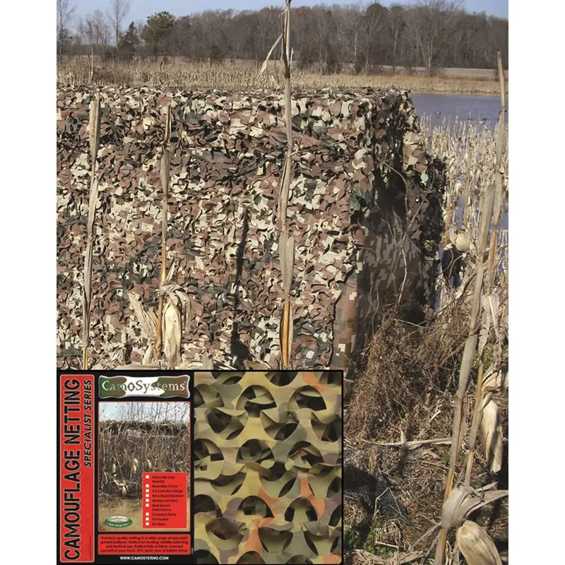 Camo Systems Síť Maskovací Basic 2,2x3m · Flecktarn