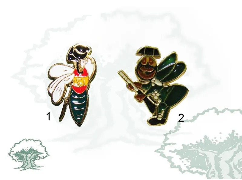 Pin Guardia Civil Abeja