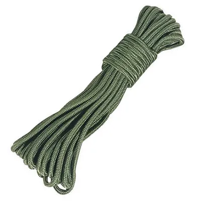 Šňůra Ø 9 mm / 15 M Zelená - Mil-com