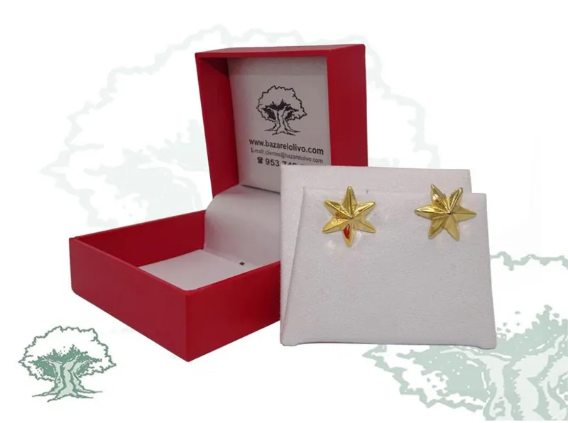 Estrellas 6 Puntas Doradas