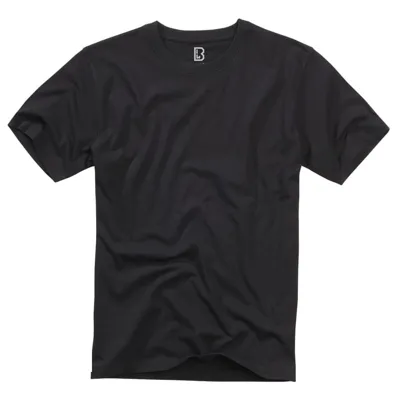 Tričko Oeko-Tex® Krátký Rukáv ČERNÉ - Barva: ČERNÁ -, Velikost: 7XL - Brandit