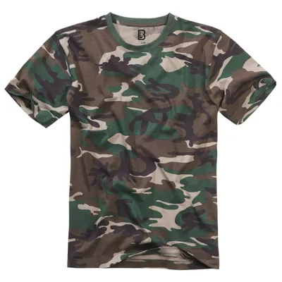 Tričko Oeko-Tex® Krátký Rukáv Maskované - Barva: US, Velikost: 4XL - Brandit