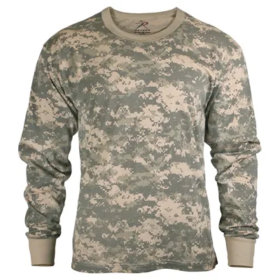 Triko Dětské Dl. Rukáv ARMY ACU Digital - Barva: ACU, AT - Digital, Velikost - Rothco