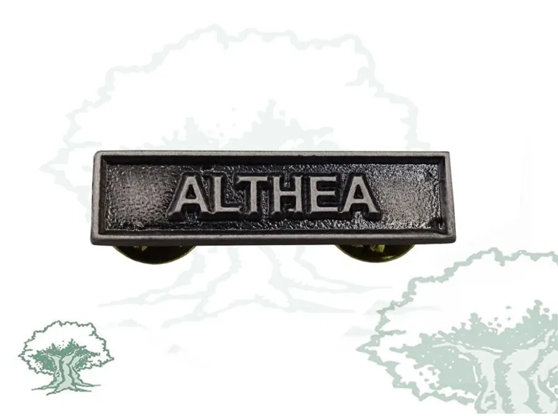 Barra Medalla Althea