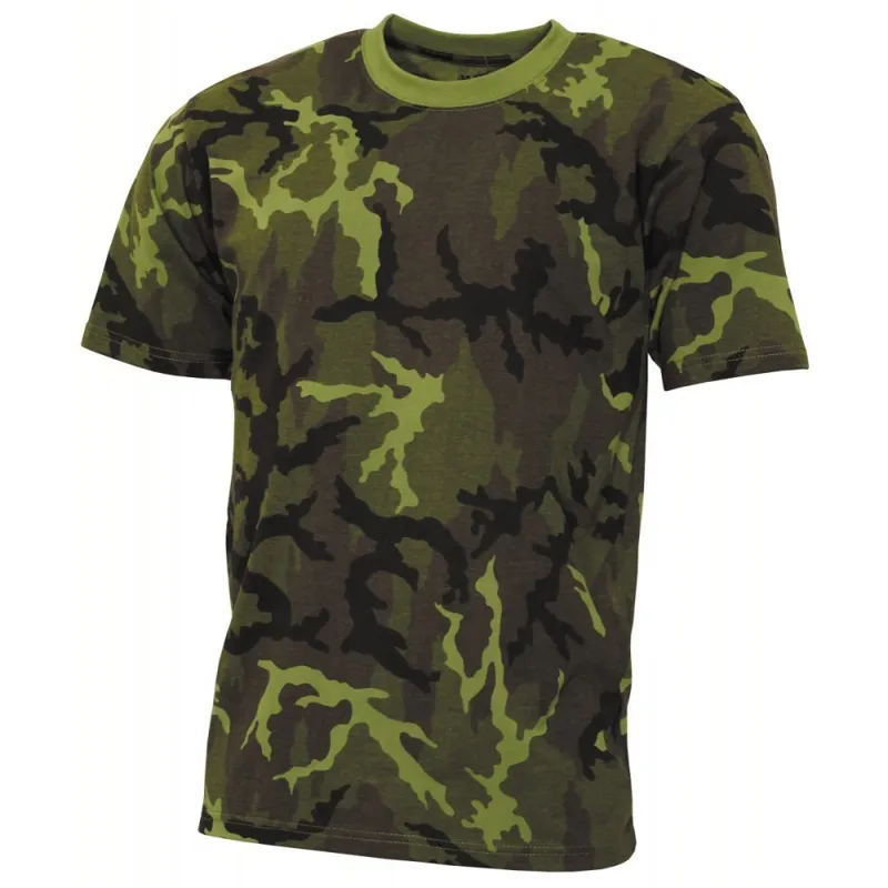 MFH Triko Krátký Rukáv Dětské BASIC VZ.95 Les