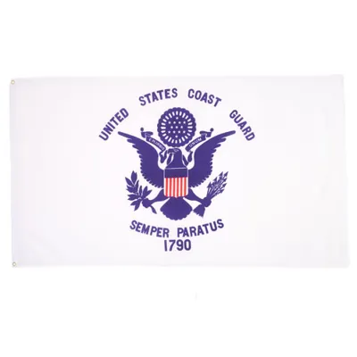 Vlajka Pobřežní Stráže U.s. Coast GUARD 1790 BÍLÁ - Rothco
