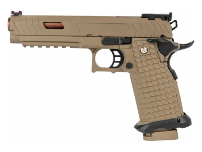Airsoftová Pistole EC-2102 S Kovovým Závěrem, Plyn - E&C (Hong Kong)