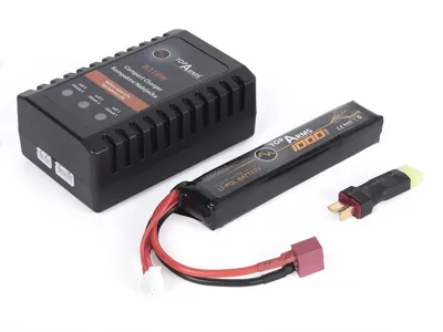 Combo Set: Li-Po/LI-ION Nabíječka B310W + 11.1V 1000mAh Baterie - TopArms