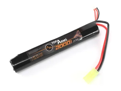 Akumulátor LI-ION 7,4V 2000mAh 15C AK Mini Stick 135x19mm - Mini Tamiya - TopArms