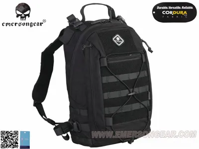 Vojenský Batoh Operator S Možností Připevnění Na Vestu, 13,5L - Černá - Emerson