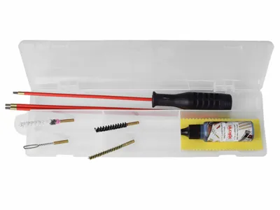 Čistící Sada Na Hlaveň cal. /6,5mm/.243 S Olejem - Plastový Box - Stil Crin