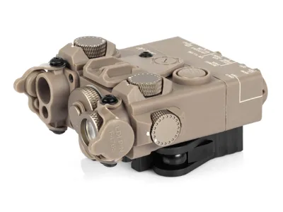 AN/PEQ-15A DBAL-A2 LED Svítilna S Červeným / IR Laserem (RIS) - FMA Airsoft