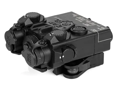 AN/PEQ-15A DBAL-A2 LED Svítilna S Červeným / IR Laserem (RIS), Plná Verze - Černá - Element