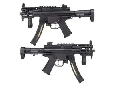 Airsoftový Samopal H&k CM.041L Platinum – Celokov, Licencované Značení Heckler & Koch - Cyma