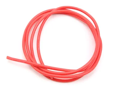 Silikonový Kabel Průřez 0,75MM2, 18#AWG, Červený - 1 Metr - TopArms