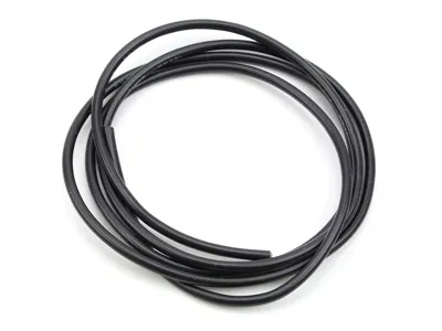 Silikonový Kabel Průřez 0,75MM2, 18#AWG, Černý - 1 Metr - TopArms