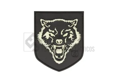 Lobo, 3D PVC, Brilla en la Oscuridad