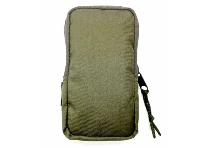 Pouzdro Na Telefon S MOLLE Vazbou, Velké (17 x 9 x 2 cm.) - Zelené - AS-Tex