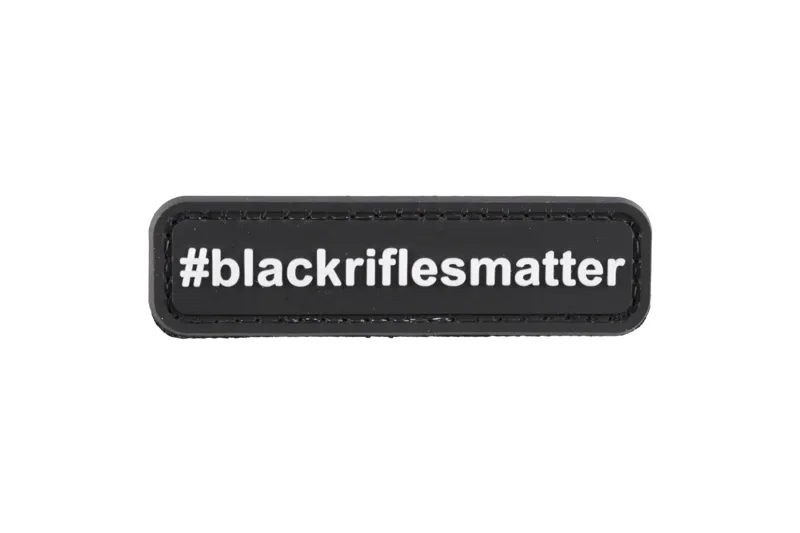 PVC 3D Rifles Matter · Negro