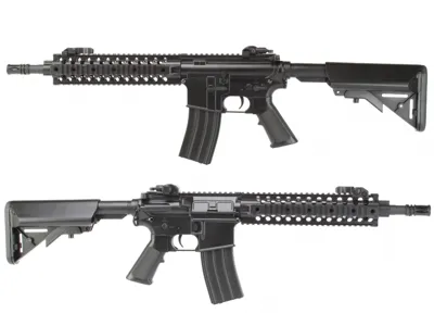 Airsoftová Zbraň M4 CQB Sportline (CM.501) - Černá - Cyma