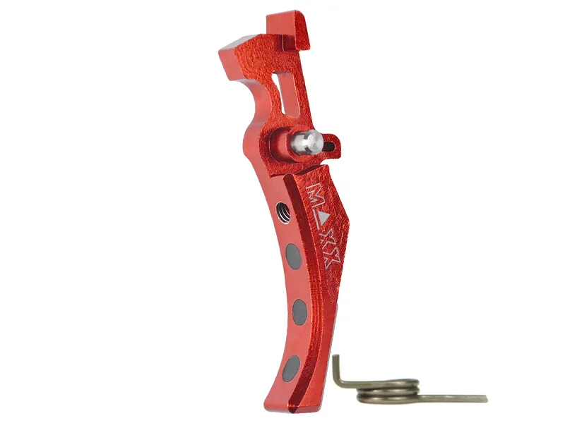 Maxx Model CNC Spoušť Advanced (Style D) Pro M4 - Červená