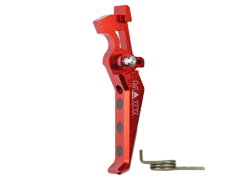 Maxx Model CNC Spoušť Advanced (Style e) Pro M4 - Červená