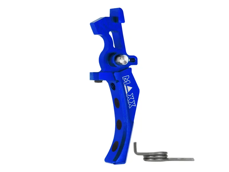 Maxx Model CNC Spoušť Advanced Speed (Style D) Pro M4 - Modrá