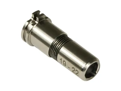 CNC Titanová Nastavitelná Tryska 19mm - 22mm - Maxx Model