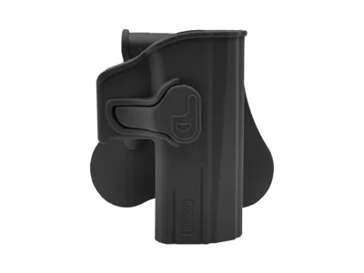 Opaskové Polymerové Pouzdro Pro CZ P-07, P-09 - Černé - Amomax