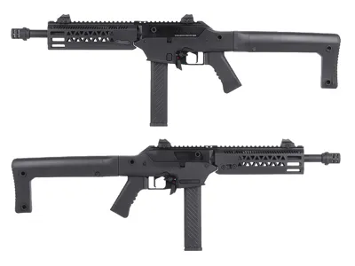 Airsoftová Plynová Puška VMP-2MCR (1 J/330 FPS) - Černá - Vorsk