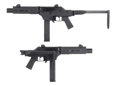 Airsoftová Plynová Puška VMP-2SD (1 J/330 FPS) - Černá - Vorsk