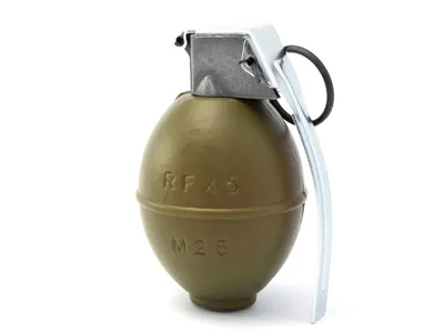 Imitace Ručního Granátu M26 S Možností Uložení a Dávkování Kuliček - G&G Armament