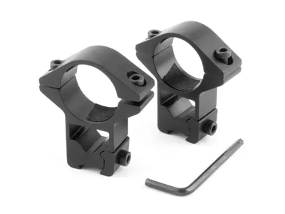 25,4mm Montážní Kroužky Pro 11mm Dovetail Lišty - Vysoké - Vector Optics