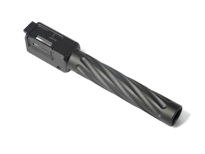 CNC Fixní Vnější Hlaveň Pro TM/WE G 17/18C Gen.3, +11mm Závit - Černá - TTI Airsoft