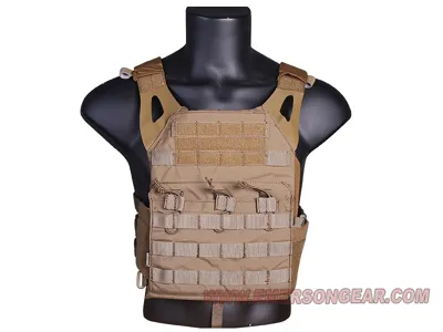 Vesta S Imitací Plátů a Trojitou Sumkou M4 Jumper Plate Carrier - Emerson