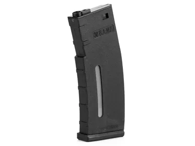 Polymerový Zásobník Pro M4/M16 Na 190 Ran Tlačný - Černý - AimTop