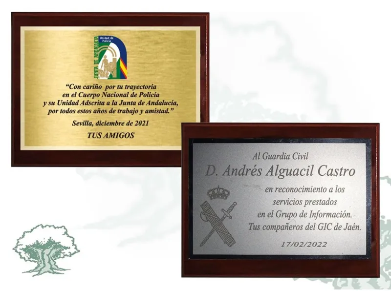 Metopa Dedicatoria Personalizada