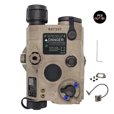 PEQ-15 FP Delta with PCB Potting - Green Laser IR Laser Illuminator