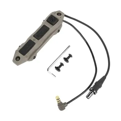 Tactical Augmented Dual Function Tape Switch SF & LA23 Plug · Tan / FDE