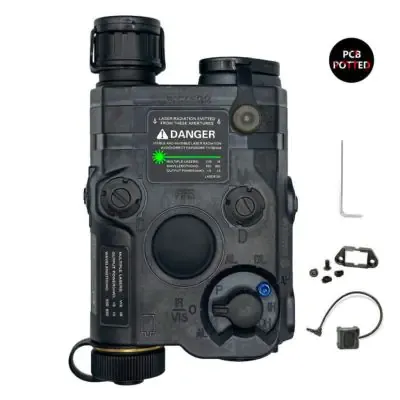 PEQ-15 FP with PCB Potting - Green Laser IR Laser Illuminator